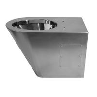 Унитаз подвесной без бака антивандальный арт-УПббА — фото 2, Подвесные унитазы