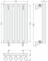 Товар: Отопительный радиатор Сунержа Кумир-0 500х330 5 секций Матовое золото арт-032-0340-5005 - фото 4 Отопительный радиатор Сунержа Кумир-0 500х330 5 секций Матовое золото арт-032-0340-5005 — фото 4, Радиаторы отопления