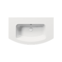 раковина подвесная/встраиваемая PURA 82x49 белый арт-8826111 — фото 1, Раковины подвесные