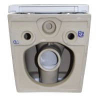 Сет: Инсталляция для подвесного унитаза AZARIO NEW 3/6л + Унитаз Azario Teramo, подвесной, безободковый, смыв "Скрытое Торнадо", сиденье микролифт + Клавиша смыва, оружейная сталь арт-AZ-501A+AZ-0052-UQ3+AZ-003.08 — фото 15, Комплекты унитаз + инсталляция