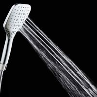 BOND B07-9400 Душевая стойка с термостатом, тропическим душем и смесителем с изливом — фото 7, Душевые стойки