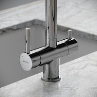 Товар: Смеситель для кухни SANCOS Spin с поворотным и вытяжным изливом, c краном для фильтрованной воды, цвет хром, арт. арт-SC4015CH - фото 6 Смеситель для кухни SANCOS Spin с поворотным и вытяжным изливом, c краном для фильтрованной воды, цвет хром, арт. арт-SC4015CH — фото 6, Смесители для кухни