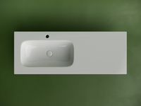 Товар: Раковина накладная мебельная CERAMICANOVA Grace прямоугольная 1210x457x137 с чашей слева и отверстием под смеситель цвет белый арт-CN7020 - фото 3 Раковина накладная мебельная CERAMICANOVA Grace прямоугольная 1210x457x137 с чашей слева и отверстием под смеситель цвет белый арт-CN7020 — фото 3, Раковины встраиваемые сверху