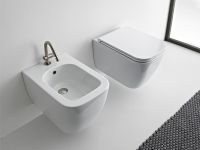 Унитаз Scarabeo TEOREMA 2.0 подвесной безободковый цвет белый арт-5126/TW — фото 3, Подвесные унитазы