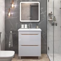 Тумба под раковину VIGO Grani 70 напольная дуб золотой (202 дуб золотой) — фото 6, Тумбы под раковину