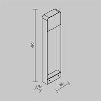 Ландшафтный светильник Outdoor O481FL-L7B3K — фото 2, Уличное освещение