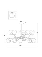 Товар: Люстра Freya FR8017PL-10MG - фото 9 Люстра Freya FR8017PL-10MG — фото 9, Люстры