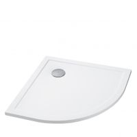 Поддон "Калифорния 80x80" полукруглый, литьев.мрамор, бел 1A713936CA010 — фото 2, Душевые поддоны