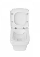 CREAVIT SOLO Унитаз подвесной безободковый SO321.00100 арт-SO321-11CB00E-0000 — фото 2, Подвесные унитазы