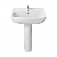 ЛОНГИ Умывальник 60см,белый,САНТЕК 1WH501756 — фото 5, Раковины подвесные