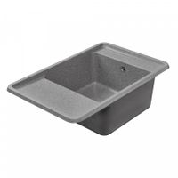 Мойка для кухни Беллис 78 780x510x250 мм, прямоуг., серый 1A725032BS230 — фото 4, Кухонные мойки