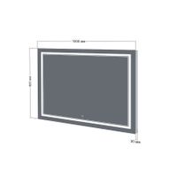 Комплект мебели для ванной Бриклаер БРАЙТОН 100, белый/дуб — фото 2, Комплекты мебели для ванной