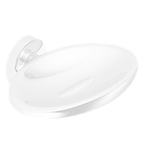 Товар: Мыльница COLOMBO DESIGN PLUS W4901.BM настенная цвет белый матовый - фото 3 Мыльница COLOMBO DESIGN PLUS W4901.BM настенная цвет белый матовый — фото 3, Мыльницы