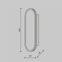 Настенный светильник (бра) Maytoni MOD429WL-L15BSK — фото 3, Бра