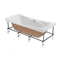 Монтажный комплект для ванны КОРСИКА 180х80 см. (рама, слив-перелив с сифоном, крепеж к стене, крепе арт-1WH112420 — фото 1, Комплектующие