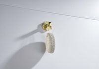 Товар: AQ4201BG ОБЕРОН крючок, шлиф. золото - фото 5 AQ4201BG ОБЕРОН крючок, шлиф. золото — фото 5, Крючки для полотенец