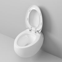 Унитаз подвесной Grossman (580х400х390) белый с толстой крышкой,микролифт,1 место арт-GR-4442 — фото 3, Подвесные унитазы