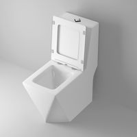 Товар: Унитаз напольный Grossman Cristal (680х370х835) белый,моноблок с толстой крышкой,микролифт,1 место арт-GR-4491 - фото 4 Унитаз напольный Grossman Cristal (680х370х835) белый,моноблок с толстой крышкой,микролифт,1 место арт-GR-4491 — фото 4, Напольные унитазы