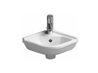 Раковина, Duravit, Starck 3, шгв 430*380*175, отверстия для смесителя-1, цвет-белый арт-0752440000 — фото 1, Раковины встраиваемые сверху