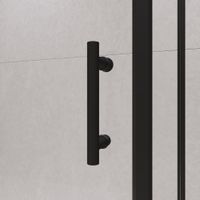 Душевой уголок RGW PA-146B 80x120, прямоугольный, профиль черный, стекло прозрачное/6 мм, арт-020814682-14 — фото 6, Прямоугольные душевые уголки