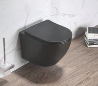 Сет AZARIO инсталляция + Унитаз подвесной Gloria с быстросъемным сиденьем микролифт, черный матовый арт-AZ-8010-1000+AZ-2003MB — фото 14, Комплекты унитаз + инсталляция