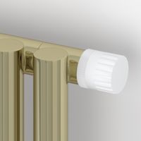 Отопительный радиатор Сунержа Эстет-1 EU50 правый 500х135 3 секции Шампань арт-020-0311-5003 — фото 2, Радиаторы отопления