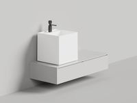 Раковина накладная ARMONIA SQUARE TOP 03 
без отверстия под смеситель 130523TM — фото 3, Раковины