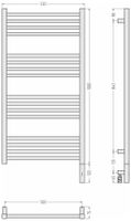 Товар: Полотенцесушитель электрический Сунержа Модус 3.1 1000х500 МЭМ правый Без покрытия 00-5901-1050 - фото 3 Полотенцесушитель электрический Сунержа Модус 3.1 1000х500 МЭМ правый Без покрытия 00-5901-1050 — фото 3, Электрические полотенцесушители