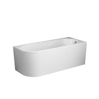 X-joy Комплект ванна акриловая угловая правосторонняя 170x70 см c каркасом, панелью арт-W94A-170R70W-ARP — фото 5, Акриловые ванны