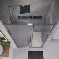 Товар: Дверь в нишу Niagara Nova NG-65-14CH (140х195) хром,стекло шиншилла,дверь раздвижная,1 место - фото 6 Дверь в нишу Niagara Nova NG-65-14CH (140х195) хром,стекло шиншилла,дверь раздвижная,1 место — фото 6, Раздвижные душевые двери