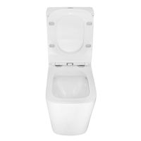 Товар: Унитаз-компакт Azario Quadro 340х605х810 напольный, безободковый, с быстросъемным сиденьем микролифт, дюропласт арт-AZ-2175-1 - фото 4 Унитаз-компакт Azario Quadro 340х605х810 напольный, безободковый, с быстросъемным сиденьем микролифт, дюропласт арт-AZ-2175-1 — фото 4, Напольные унитазы