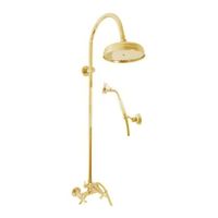 Смеситель Morava retro для душа с душевым гарнитур, арт-MK181.5/3Z — фото 1, Душевые стойки