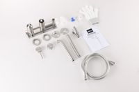 Товар: Смеситель ABBER Wasser Kreis 316 AF8130BST для ванны скрытого монтажа, сталь брашированная - фото 2 Смеситель ABBER Wasser Kreis 316 AF8130BST для ванны скрытого монтажа, сталь брашированная — фото 2, Смеситель для ванны