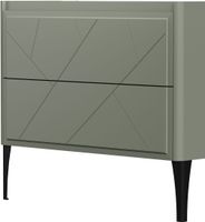 Комплект опор (2 шт) Allen Brau Paris 1.3600013.BL черный — фото 1, Комплектующие для мебели в ванной