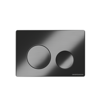 Кнопка смыва Balance, клавиши Circle, цвет вороненая сталь, арт. CN12-001GG — фото 1, Кнопки смыва