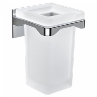 Стакан COLOMBO DESIGN FOREVER B2902 настенный цвет хром — фото 3, Стаканы для зубных щеток