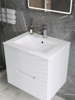 Товар: Agger Раковина встраиваемая санфарфор, белый глянец арт-ASF11600 - фото 2 Agger Раковина встраиваемая санфарфор, белый глянец арт-ASF11600 — фото 2, Раковины встраиваемые снизу