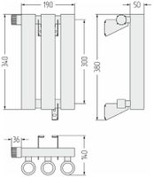 Товар: Отопительный радиатор Сунержа Кумир-0 EU50 левый 300х190 3 секции Сатин арт-071-0350-3003 - фото 5 Отопительный радиатор Сунержа Кумир-0 EU50 левый 300х190 3 секции Сатин арт-071-0350-3003 — фото 5, Радиаторы отопления