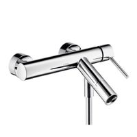 Смеситель для ванны и душа, Hansgrohe, Axor Starck, цвет-хром арт-10411000 — фото 1, Смеситель для ванны