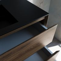 База под раковину Luka 1000 подвесная, 2 выкатных ящика soft-close, C.Oak арт-VMC-2L100CO — фото 3, Тумбы под раковину