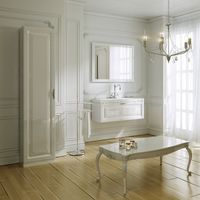 Зеркало в раме 100х80см. Может устанавливаться вертикально или горизонтально. арт-Emp.02.10/W — фото 3, Зеркала в ванную комнату