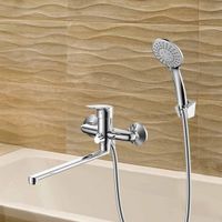 Смеситель для ванны с длинным изливом ASTRA, AST19-320 — фото 1, Смеситель для ванны