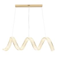 Товар: Люстра арт-MUSIKA SP100W LED L1200 GOLD - фото 1 Люстра арт-MUSIKA SP100W LED L1200 GOLD — фото 1, Люстры