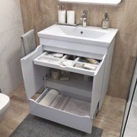 Тумба под раковину VIGO Grani 70 напольная белый (285) — фото 3, Тумбы под раковину