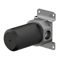 Встраиваемая часть Bossini Nobu INZ222 для переключателя на 2 потребителя — фото 2, Встраиваемые душевые комплекты