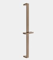 Штанга для душа, Gessi, Rettangolo shower, длина штанги, мм-615, держатель ручного душа-есть, цвет-медь брашированная PVD (Copper Brushed PVD) арт-20144.708 — фото 2, Штанги для душа