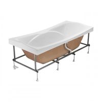 Монтажный комплект для ванны КОРСИКА 180х80 см. (рама, слив-перелив с сифоном, крепеж к стене, крепе арт-1WH112420 — фото 6, Комплектующие