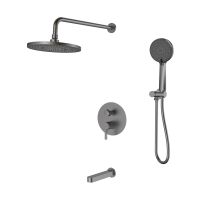 Товар: Душевая система встраиваемая Esko Sochi Gun metal 7in1SCGM, оружейная сталь - фото 1 Душевая система встраиваемая Esko Sochi Gun metal 7in1SCGM, оружейная сталь — фото 1, Встраиваемые душевые комплекты