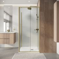 Товар: Душевое ограждение Niagara Nova (90х80х195) прямоугольник,раздвижная,золото сатин,стекло прозрачное,2 места арт-NG-44-9ASG-A80SG-34 - фото 4 Душевое ограждение Niagara Nova (90х80х195) прямоугольник,раздвижная,золото сатин,стекло прозрачное,2 места арт-NG-44-9ASG-A80SG-34 — фото 4, Прямоугольные душевые уголки