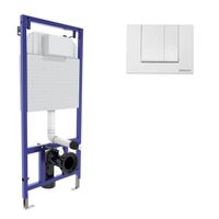 Товар: Инсталляция BERGES для скрытого монтажа унитаза NOVUM кнопка S4 Soft Touch белая арт-040244 - фото 7 Инсталляция BERGES для скрытого монтажа унитаза NOVUM кнопка S4 Soft Touch белая арт-040244 — фото 7, Инсталляции для унитазов